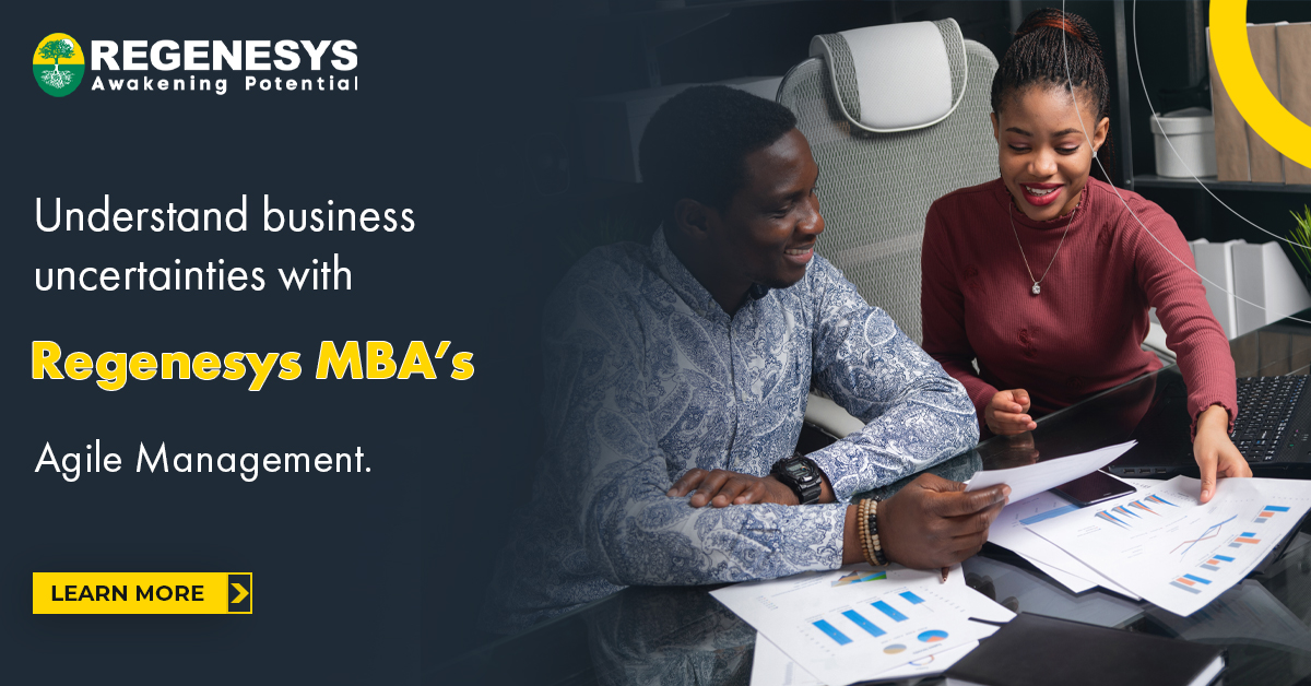 Understand business uncertainties with Regenesys MBA's Agile Management. | Learn More. 
