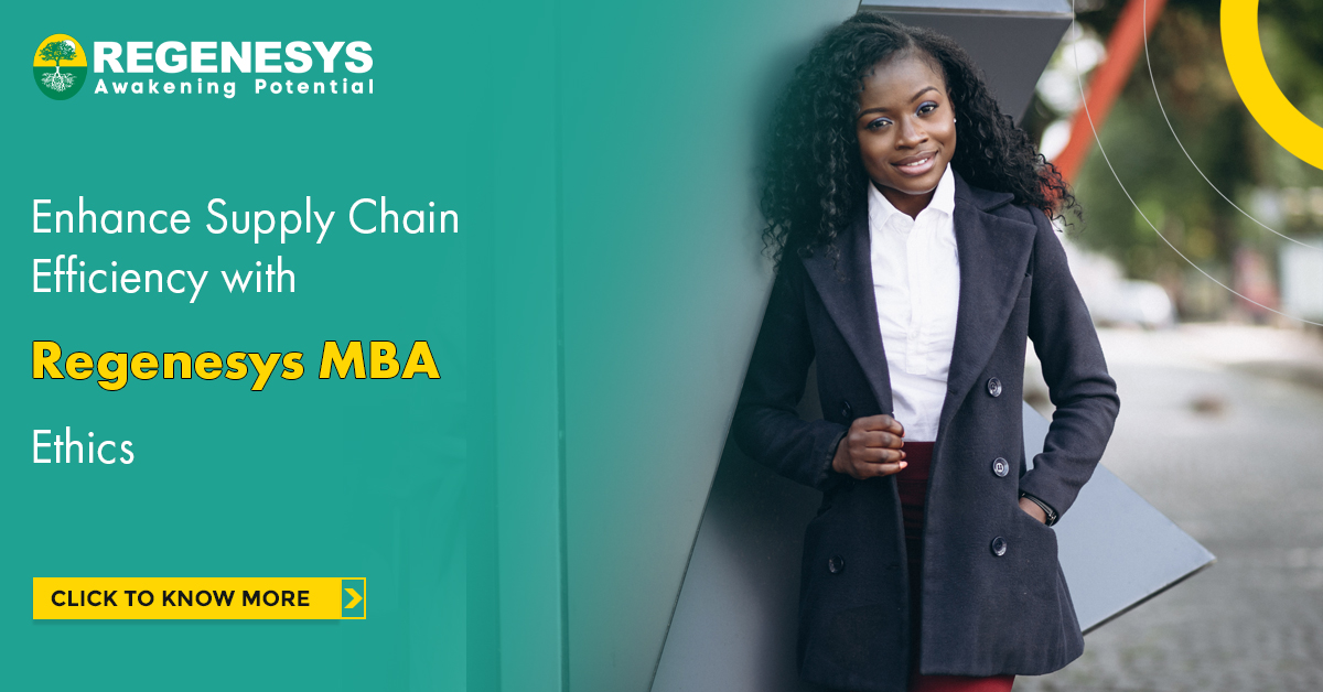 Enhance Supply Chain Efficiency with Regenesys MBA | Click To Know More