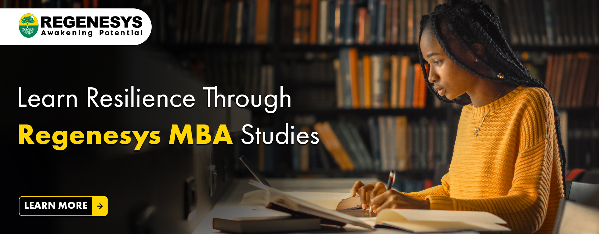 Learn resilience through Regenesys MBA studies. | Explore More.