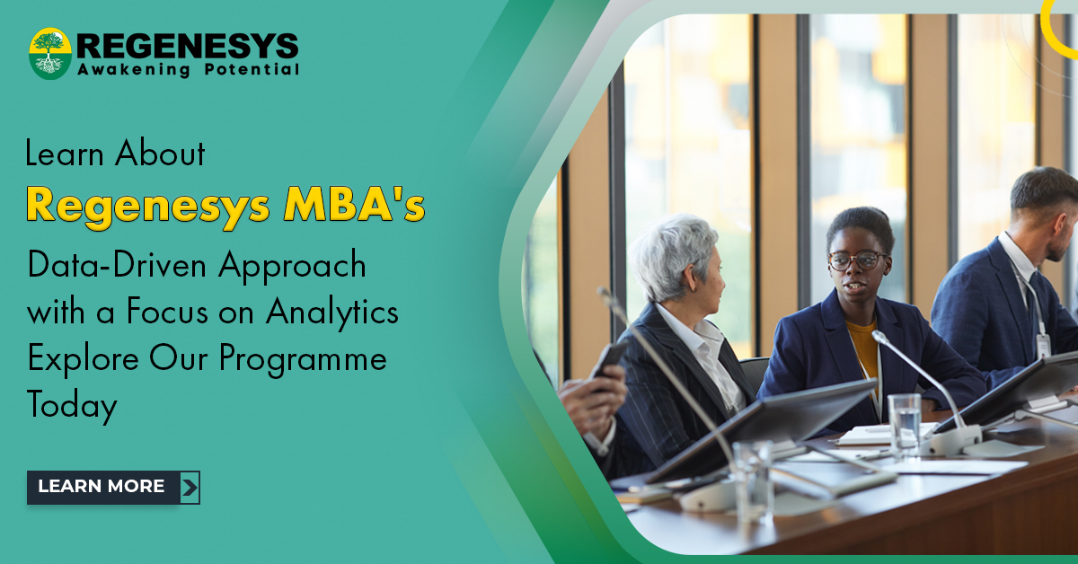 Understand Regenesys MBA's Data-Driven Approach with a Focus on Analytics. Explore Our Programme Today!