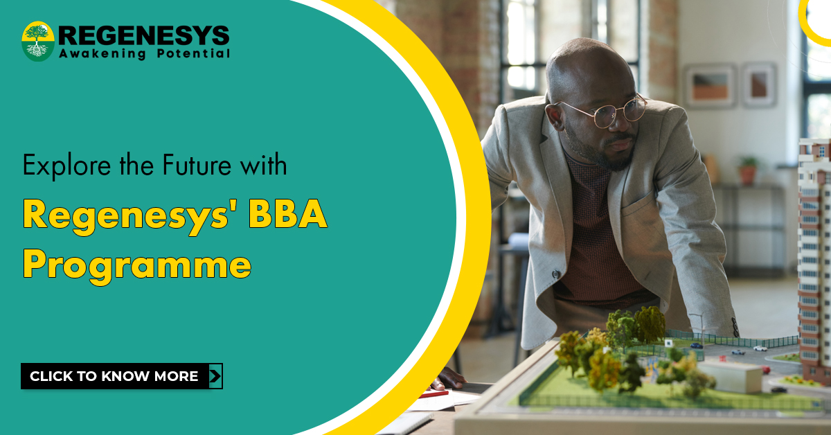 Explore the Future with Regenesys' BBA Programme - Click to know more!