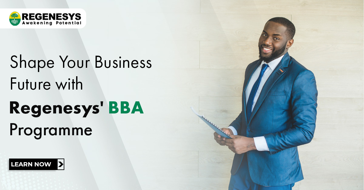 Shape Your Business Future with Regenesys' BBA Programme!
