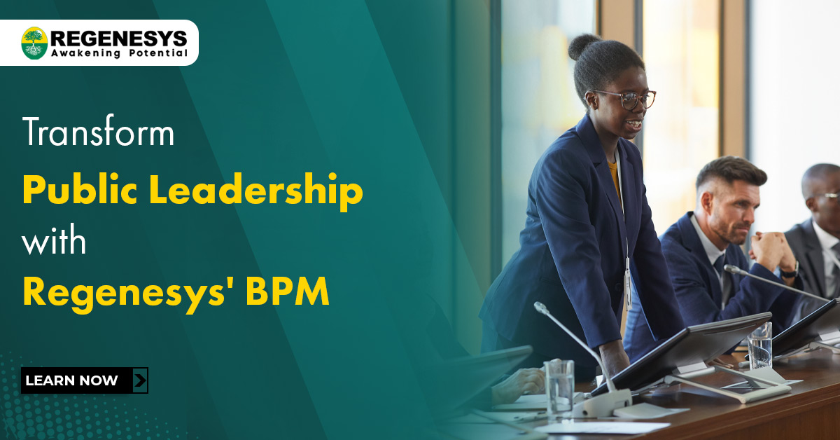 Transform Public Leadership with Regenesys' BPM!