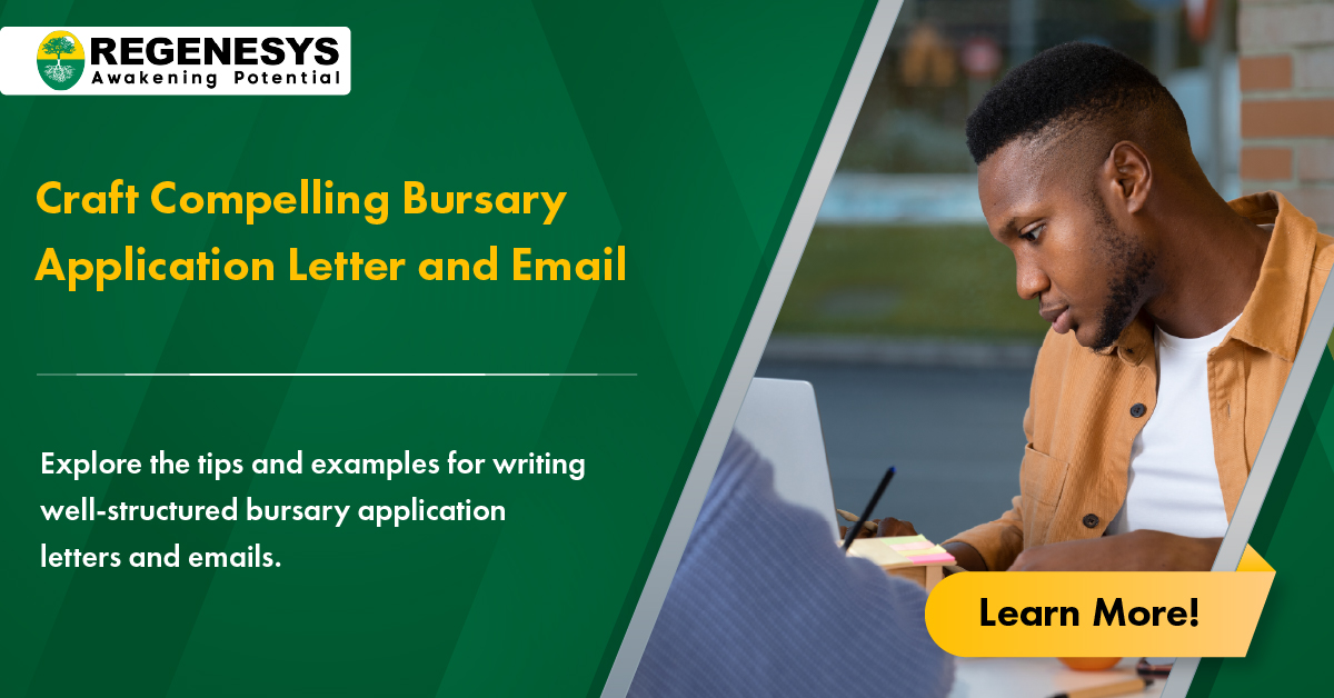 Example of Bursary Email Letter