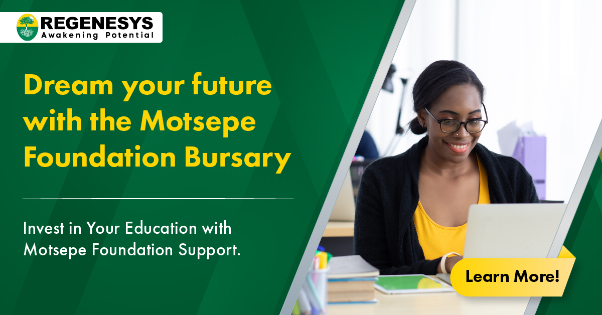 Dream your future with the Motsepe Foundation Bursary