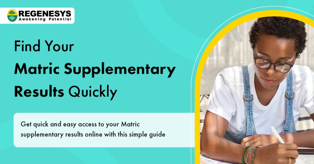 Find Your Matric Supplementary Results Quickly