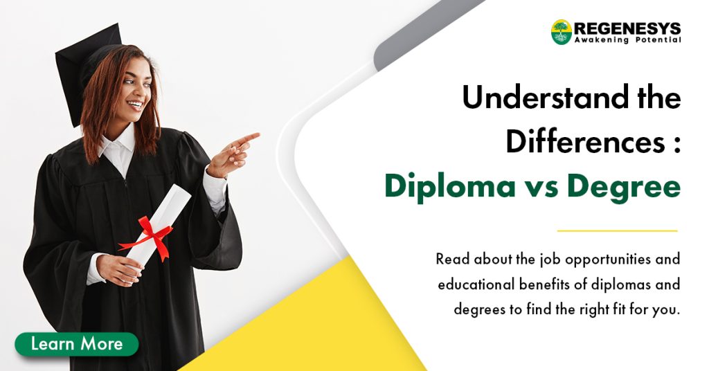 what is the difference between a diploma and a degree