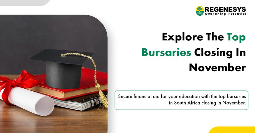 Bursaries closing in November